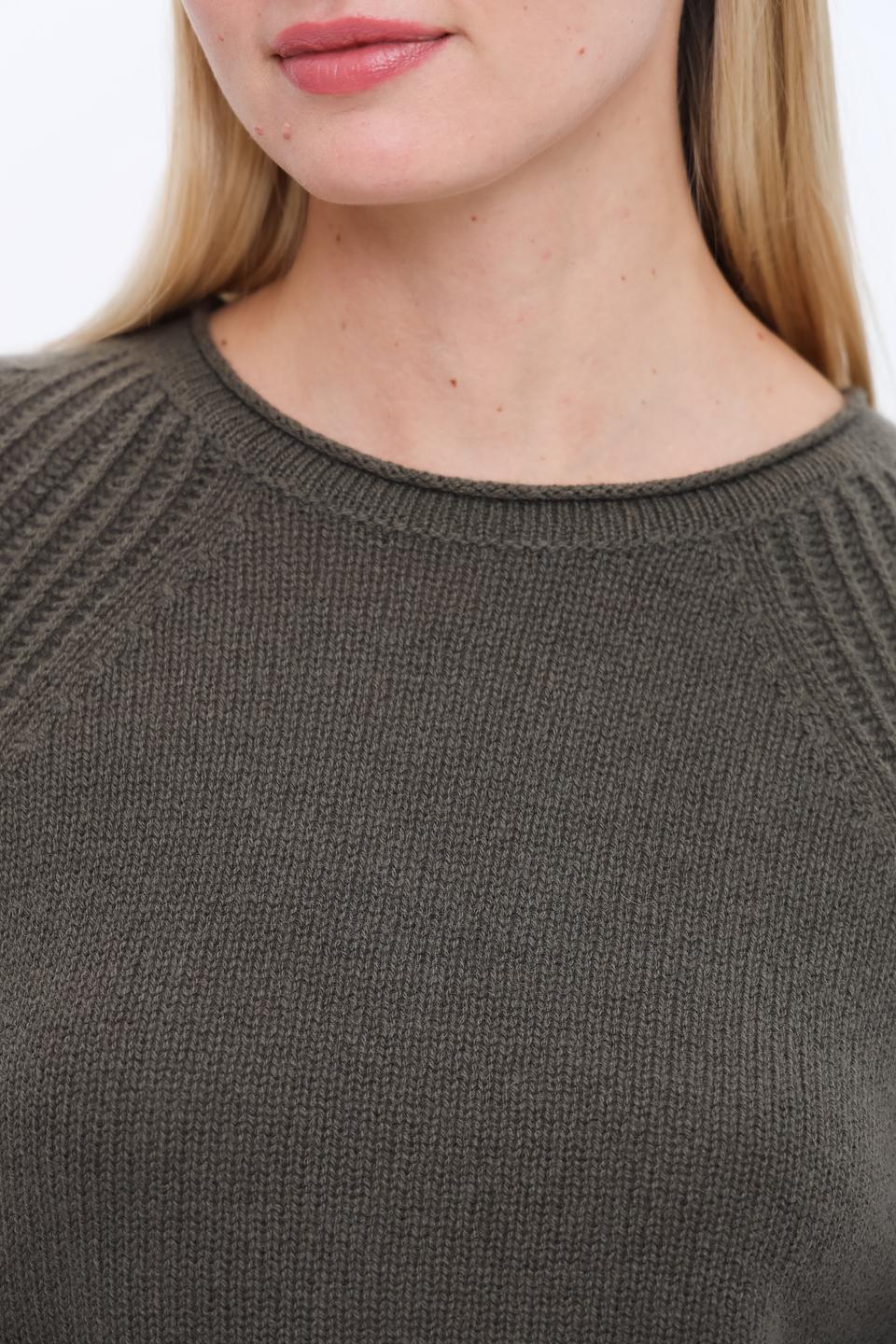 Пуловер Luisa Cerano хаки