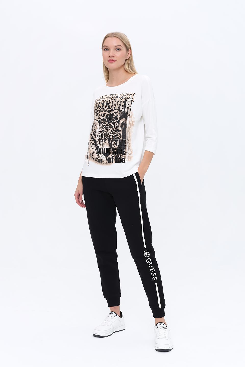 Лонгслив Monari с принтом леопарда