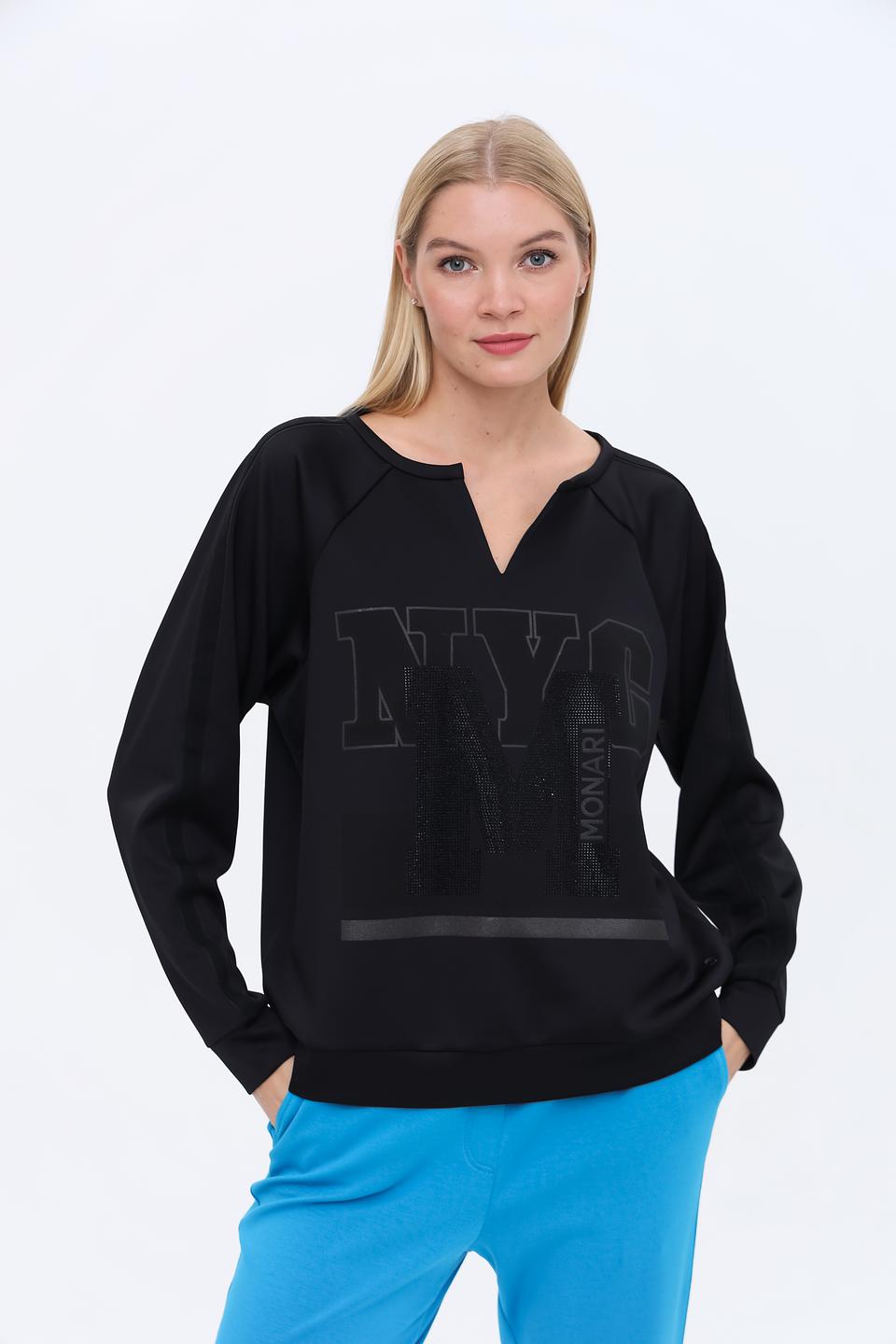Пуловер Monari NYC чёрный