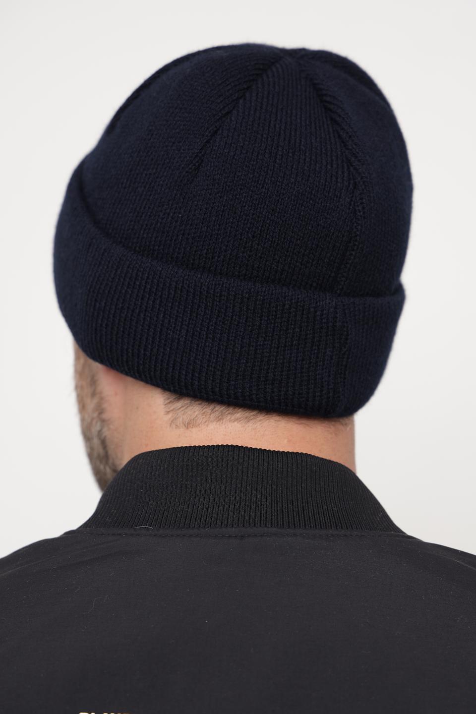 Шапка Bugatti ACC тёмно-синяя