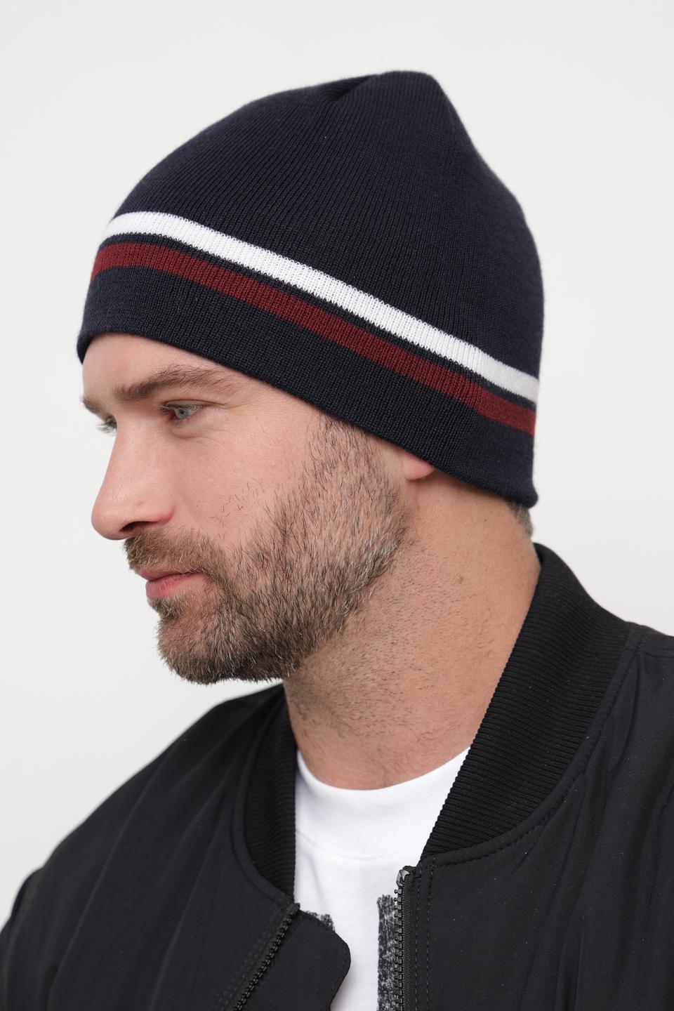 Шапка Wegener мужская с полосами