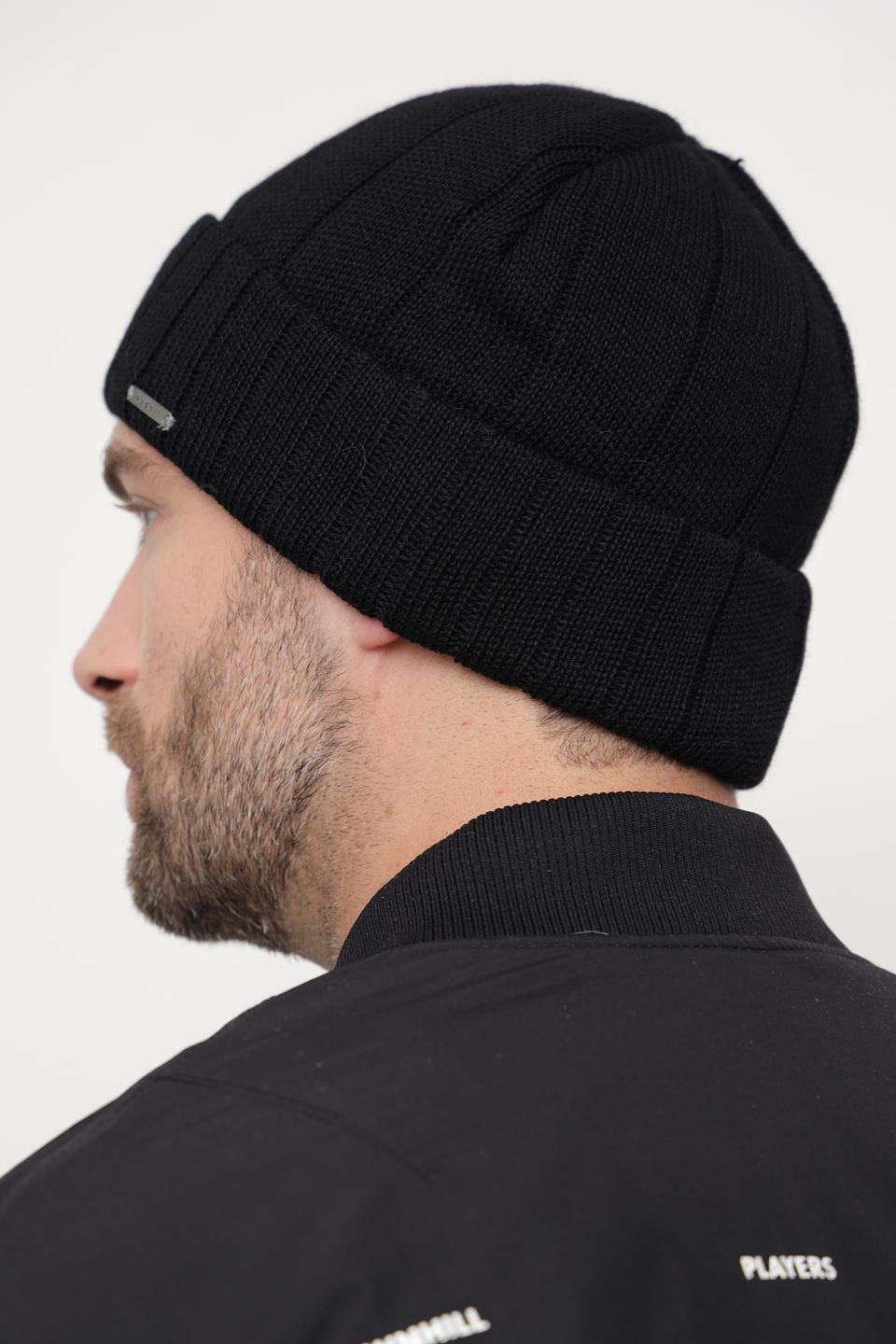 Шапка Bugatti ACC чёрная