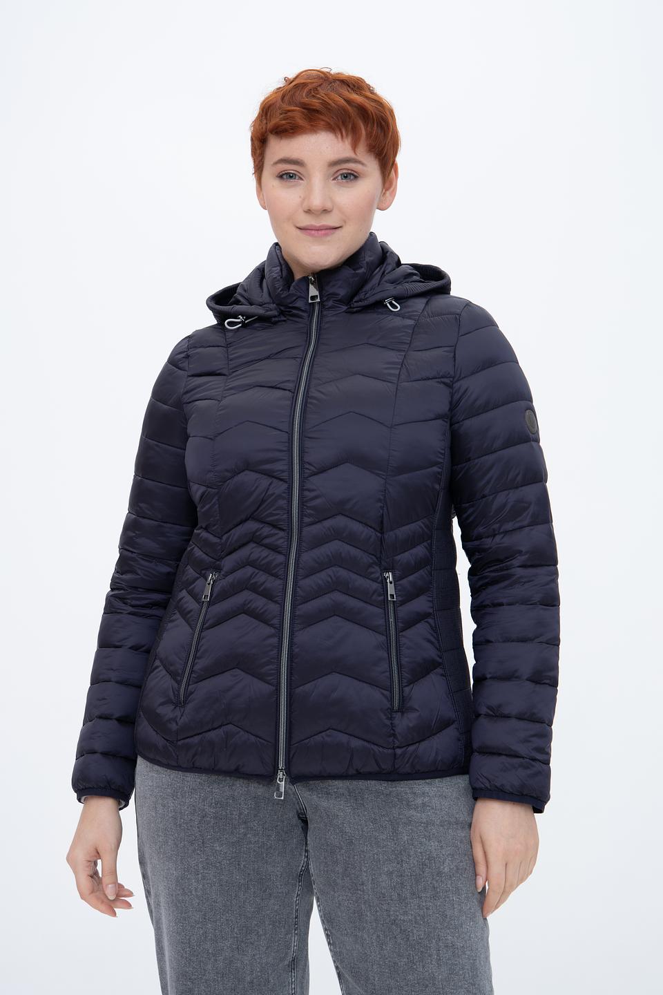 Куртка Lebek стеганая тёмно-синяя