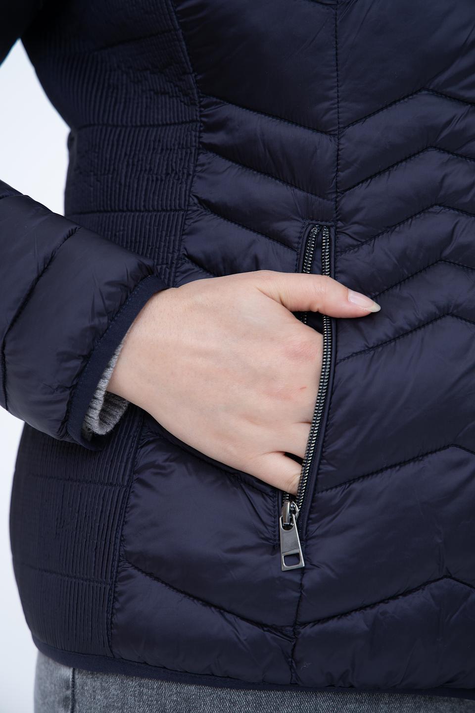 Куртка Lebek стеганая тёмно-синяя