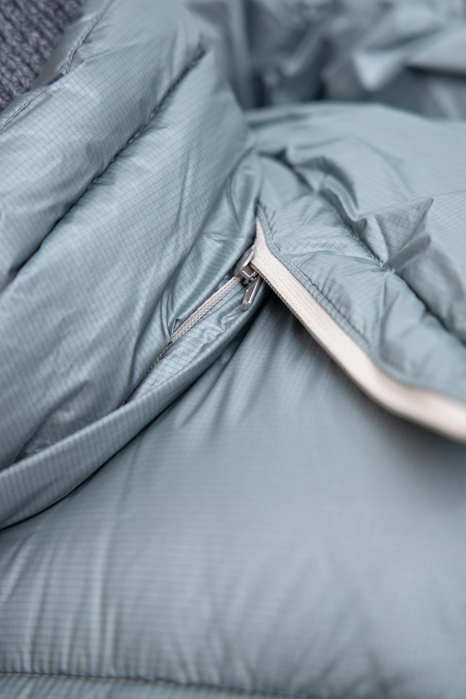 Пальто Milestone стеганое голубое