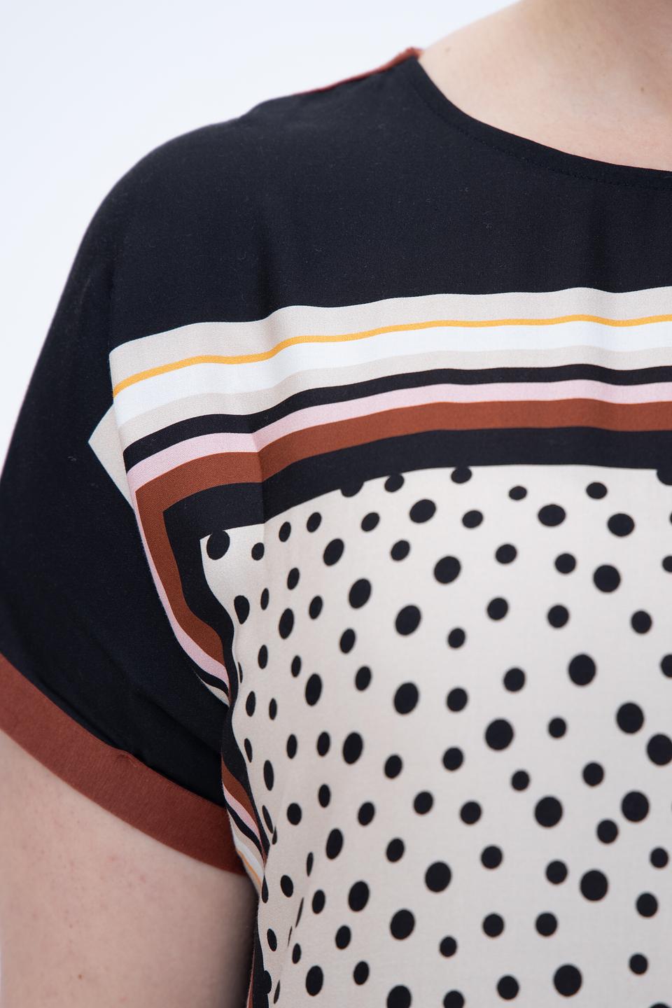 Блуза Gerry Weber с принтом горошек