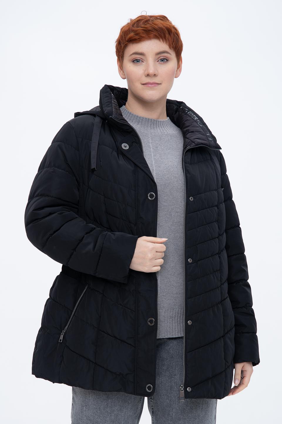 Куртка Lebek стеганая чёрная