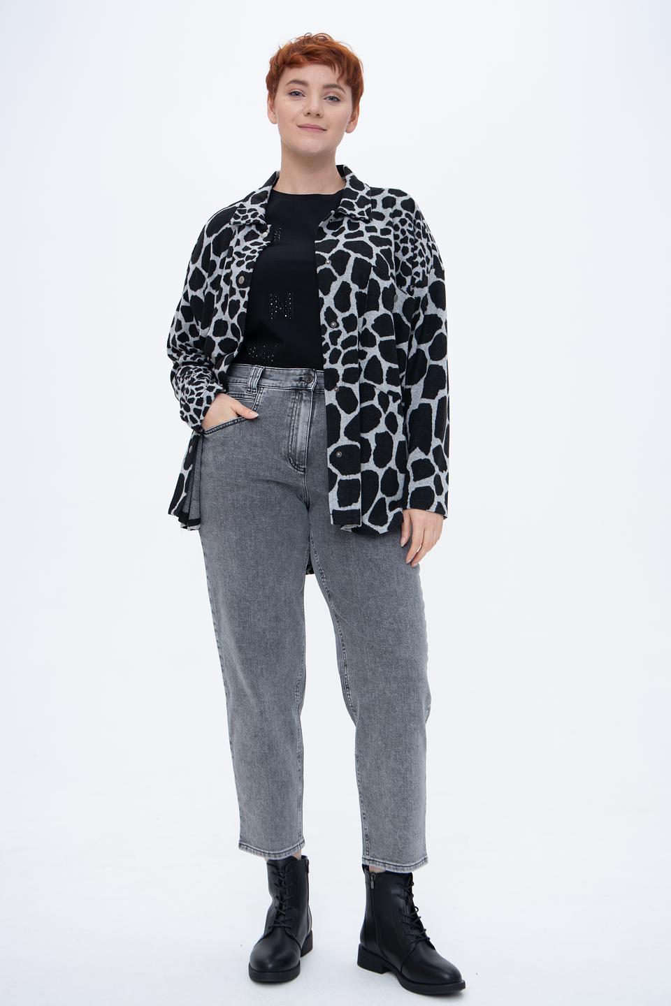 Жакет Doris Streich в принт "леопард"