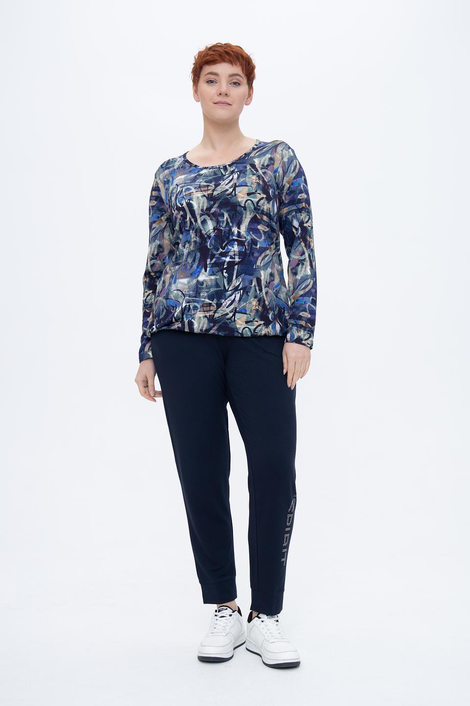 Брюки спортивные Doris Streich темно-синие