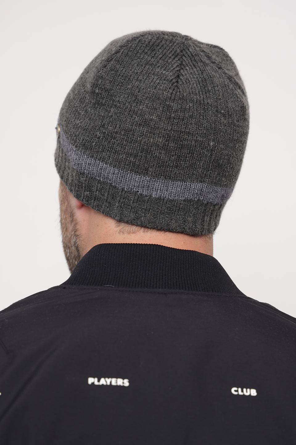 Шапка Bugatti ACC серая