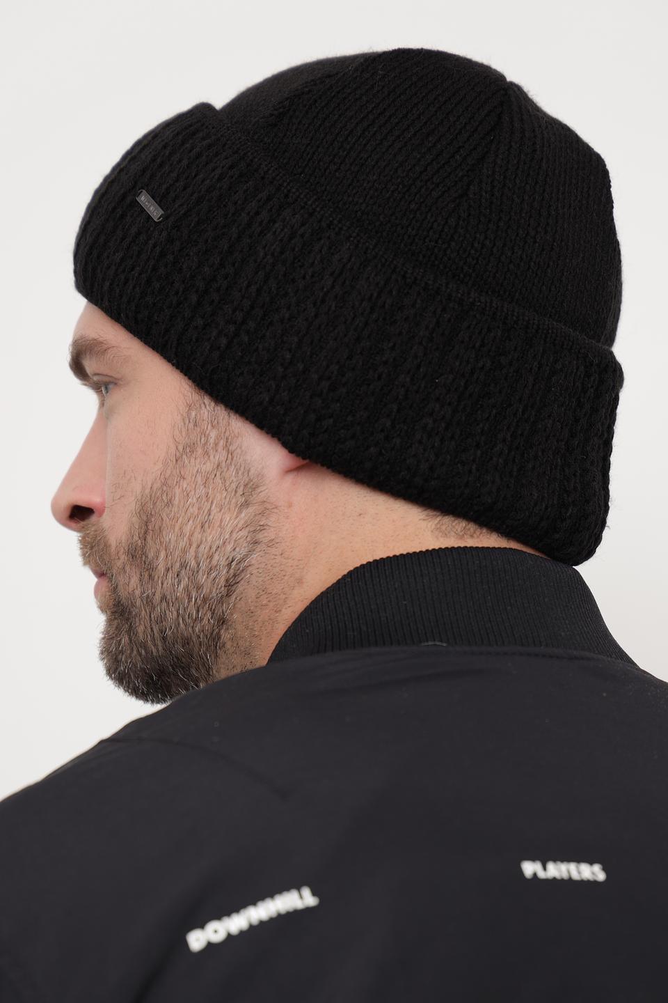 Шапка Wegener мужская чёрная