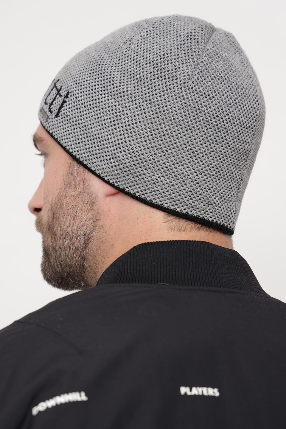 Шапка Bugatti ACC серая