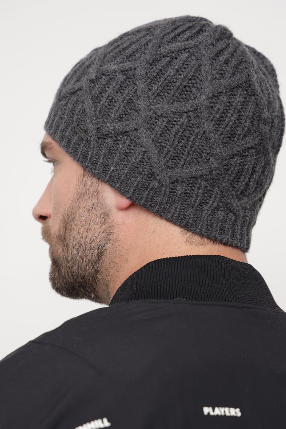 Шапка Wegener мужская серая