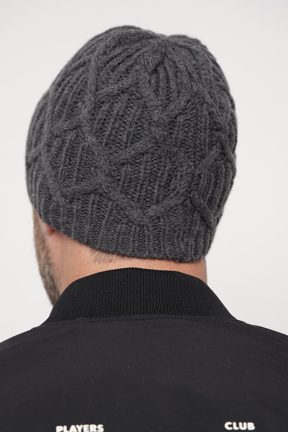 Шапка Wegener мужская серая