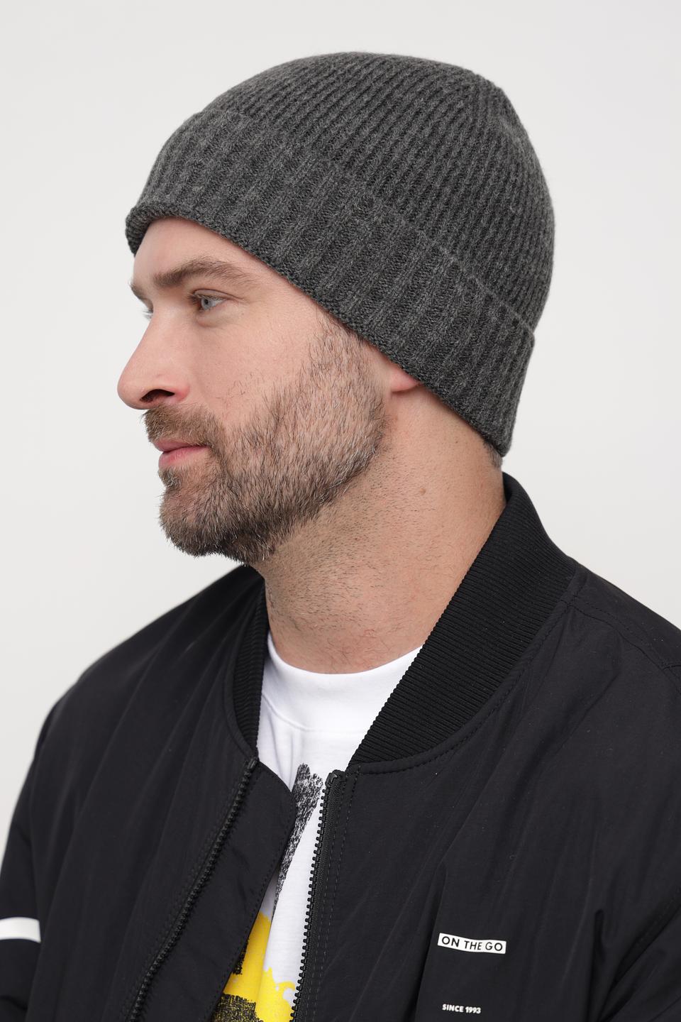 Шапка Wegener мужская серая