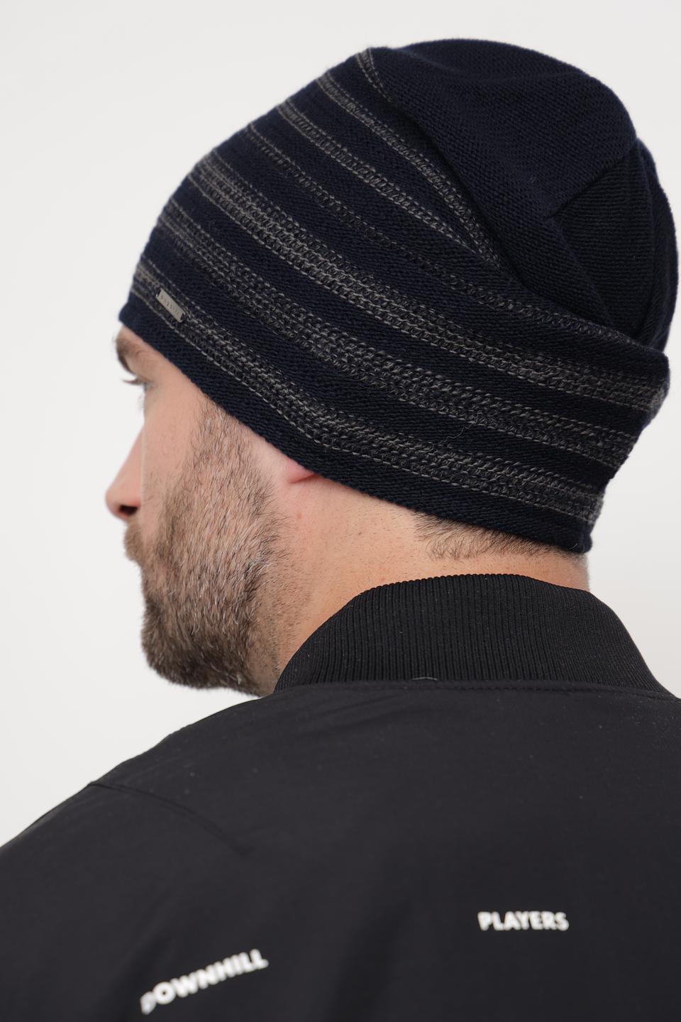 Шапка Bugatti ACC полосатая