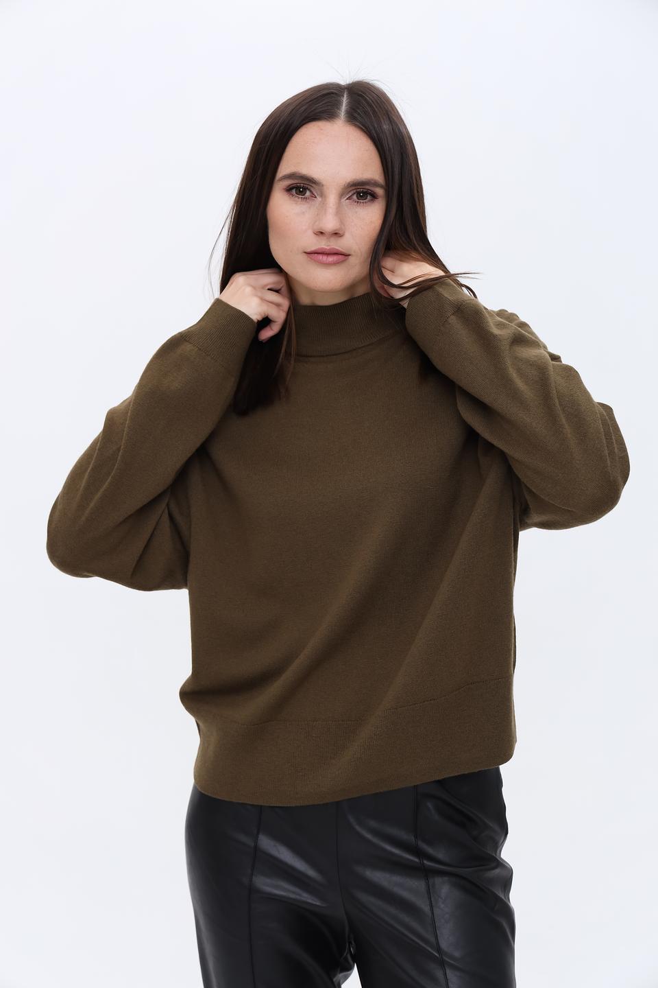 Пуловер Marc O Polo оливковый