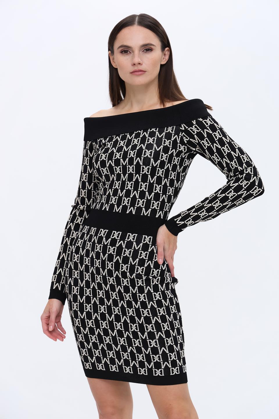 Платье Marciano с логотипом