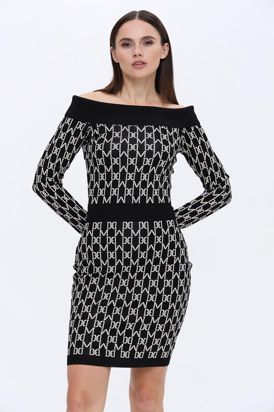 Платье Marciano с логотипом