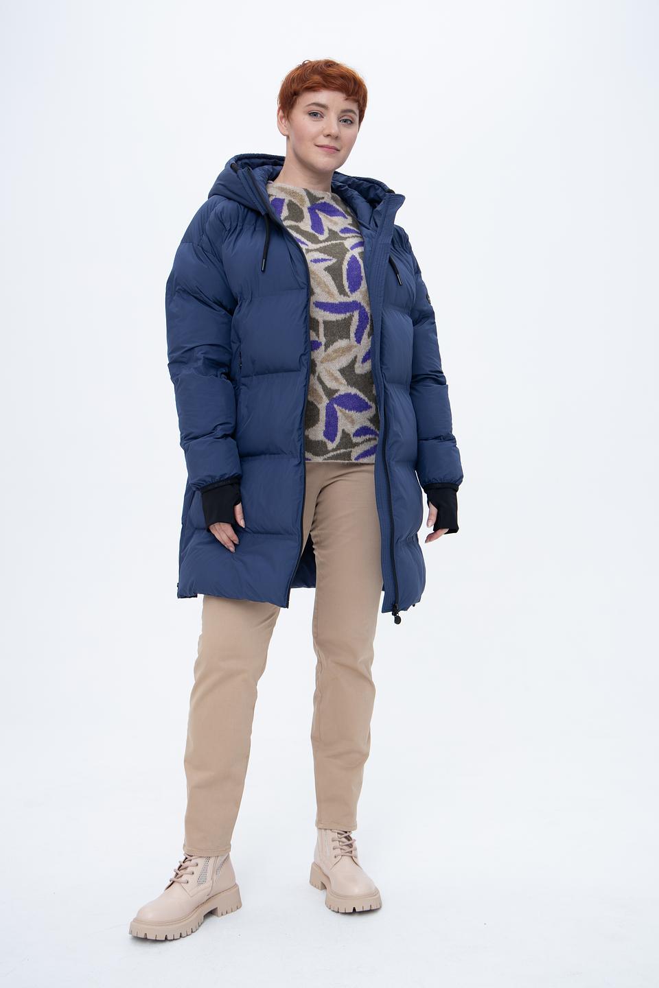 Куртка Frieda and Freddies синяя стеганая