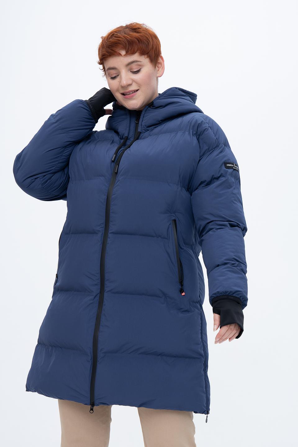 Куртка Frieda and Freddies синяя стеганая