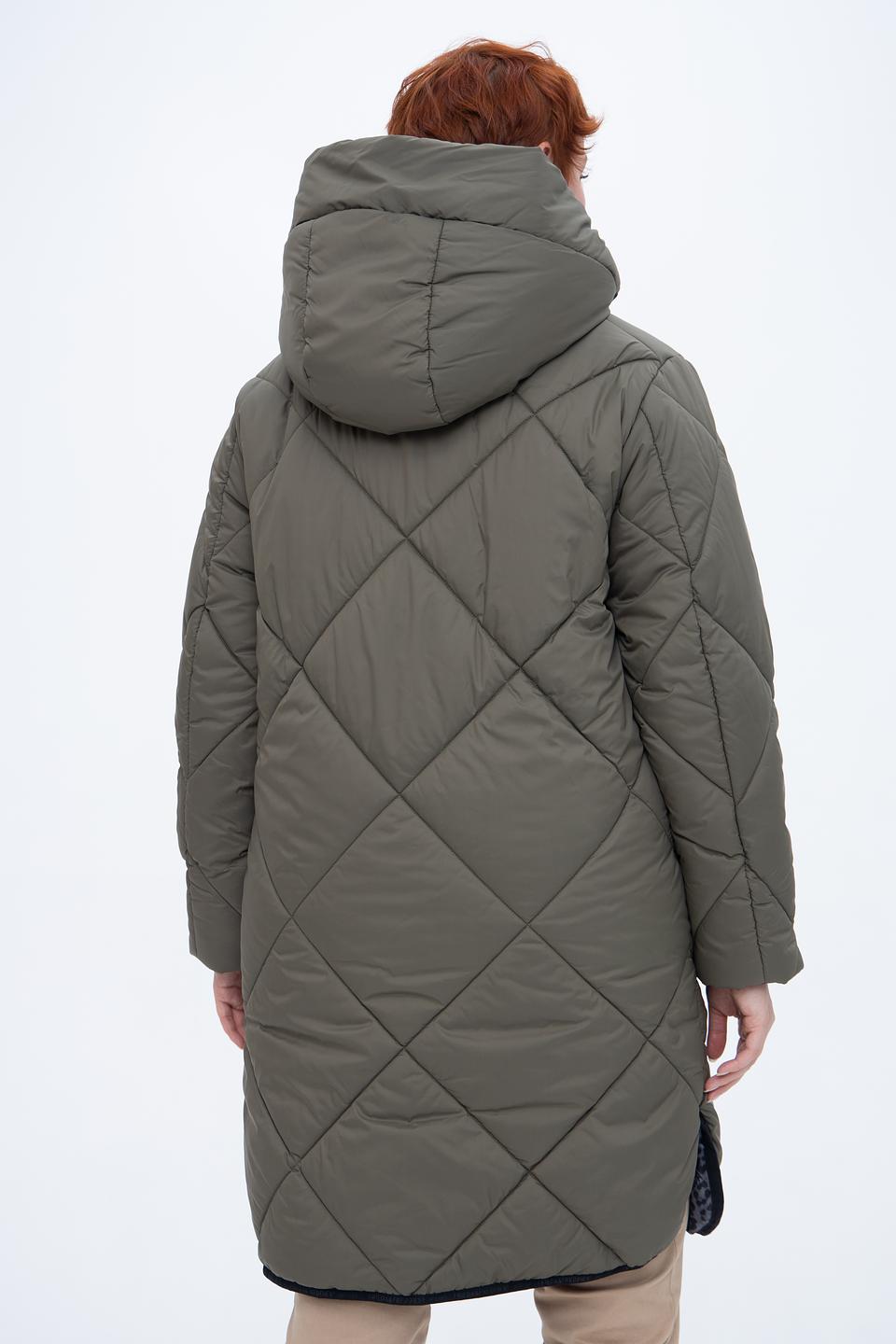 Пальто Frieda and Freddies стеганое хаки