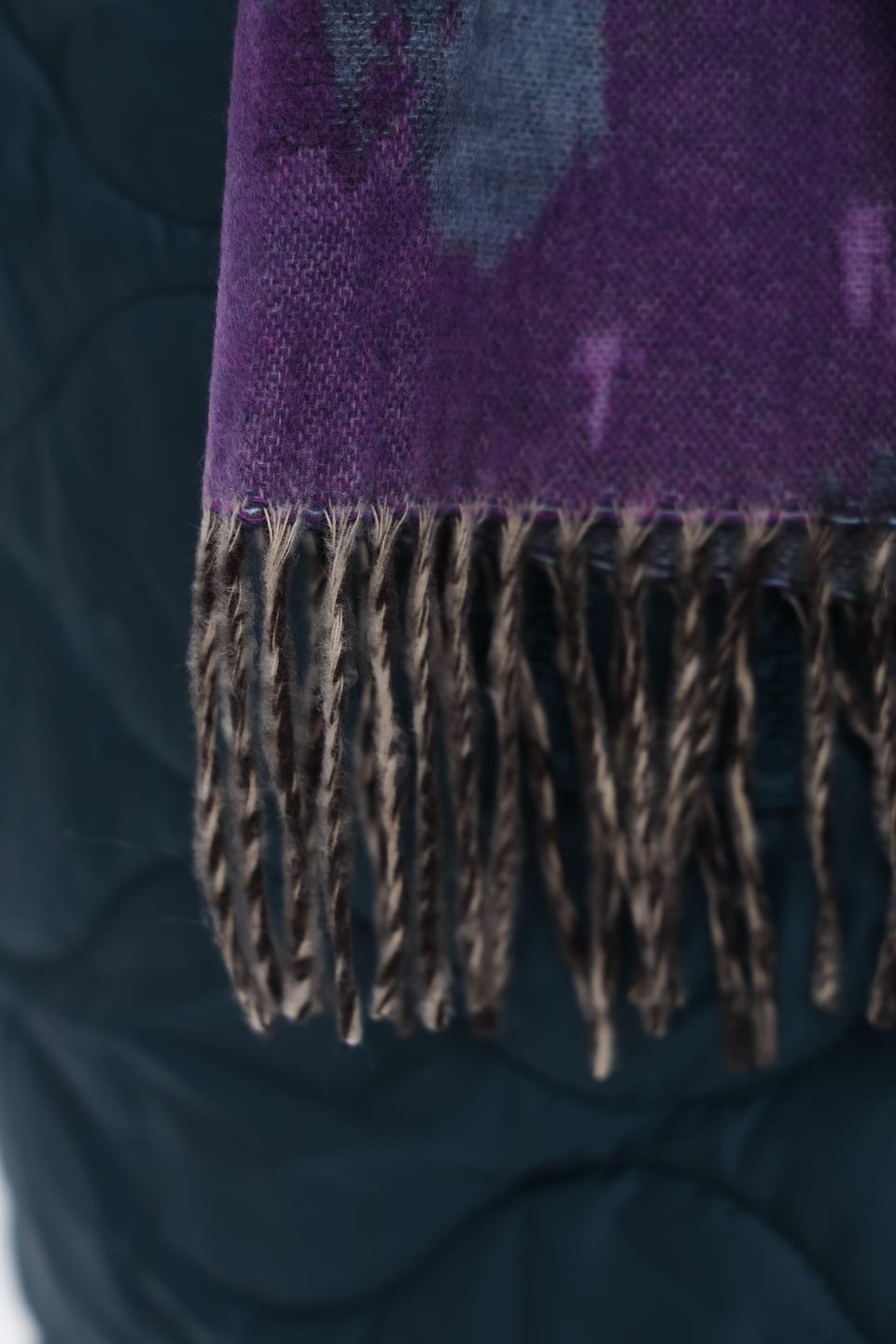 Шарф Fraas с абстрактным принтом