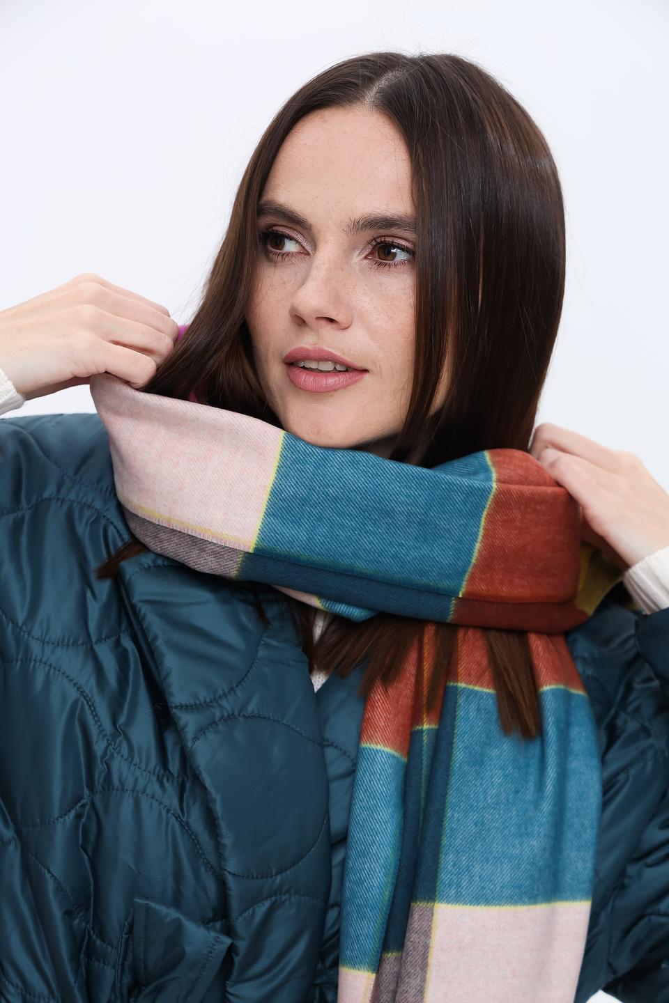 Шарф Fraas в клетку