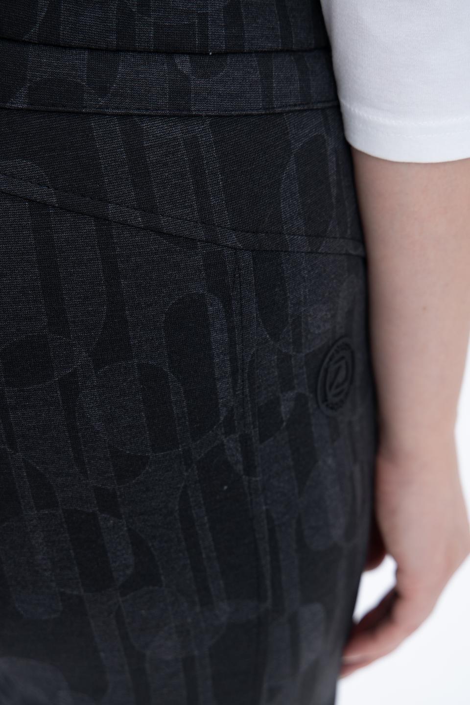 Брюки Zerres с принтом чёрный