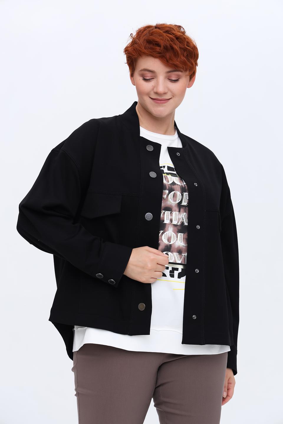 Жакет You Just White чёрный