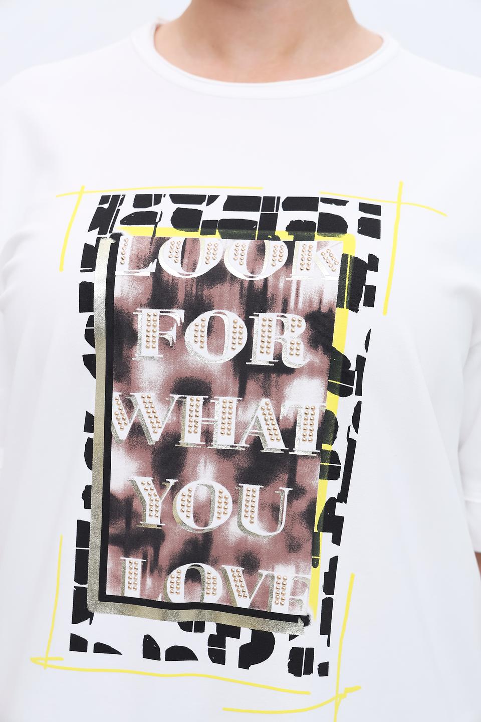 Футболка Frapp с принтом