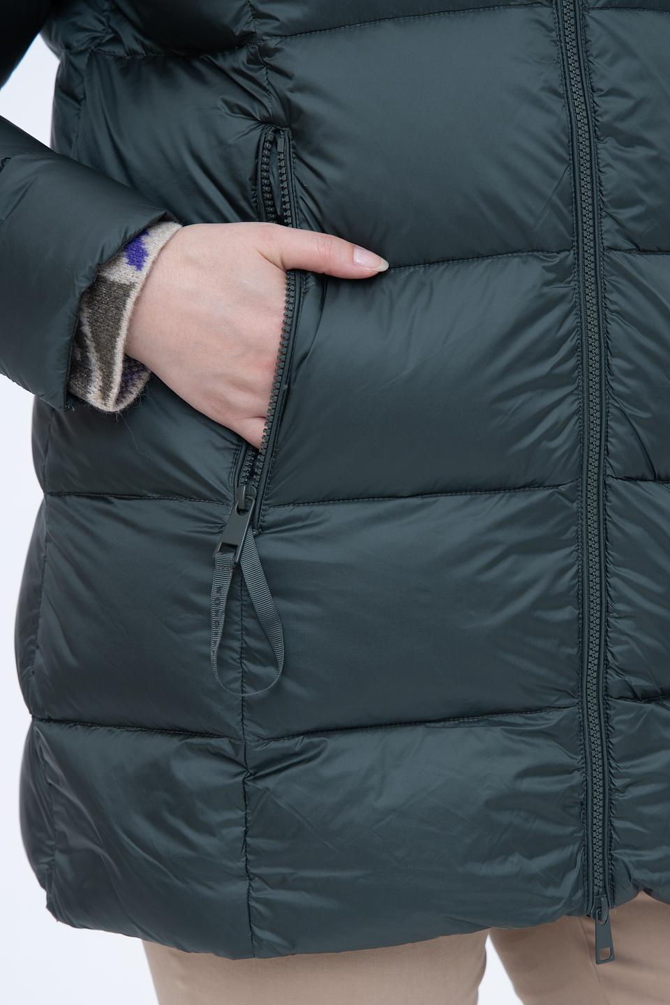 Куртка Lebek стеганая оливковая