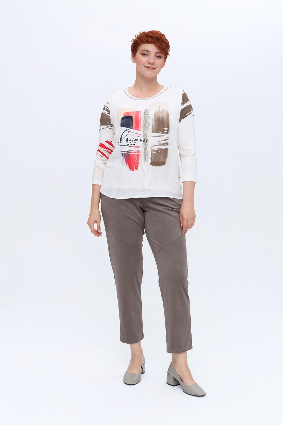 Лонгслив Frank Walder с принтом