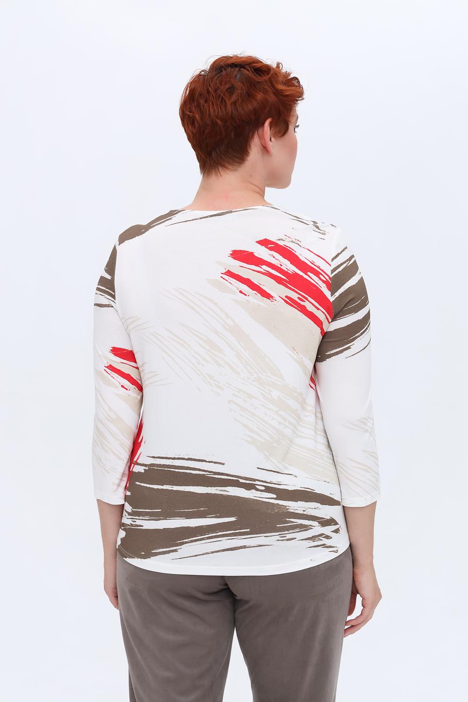 Лонгслив Frank Walder с принтом