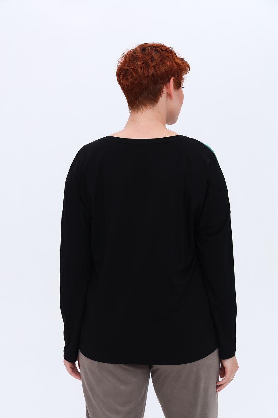 Лонгслив Samoon с принтом