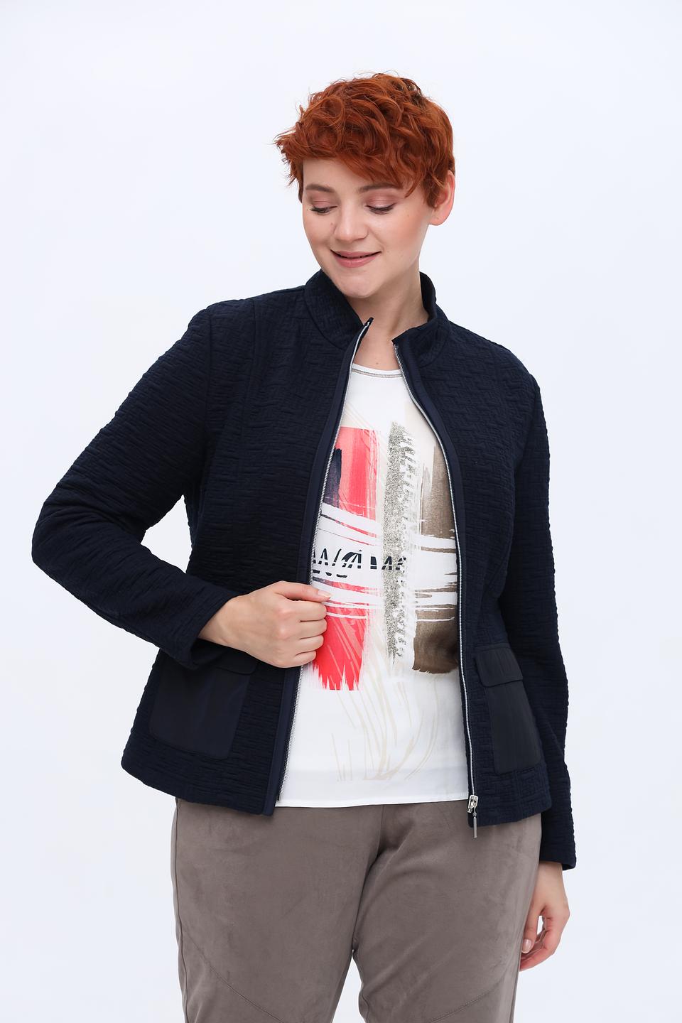 Жакет Rabe collection темно-синий