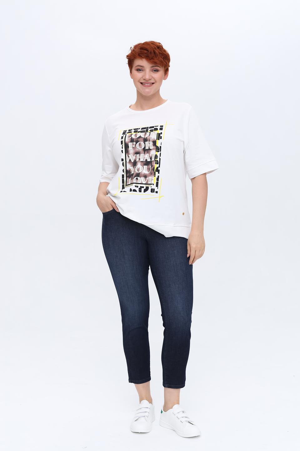 Джинсы скинни Rabe collection синие