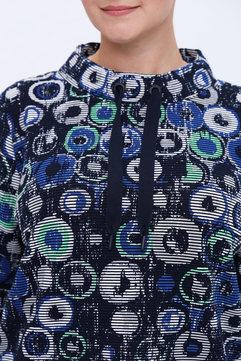 Лонгслив Via Appia с принтом