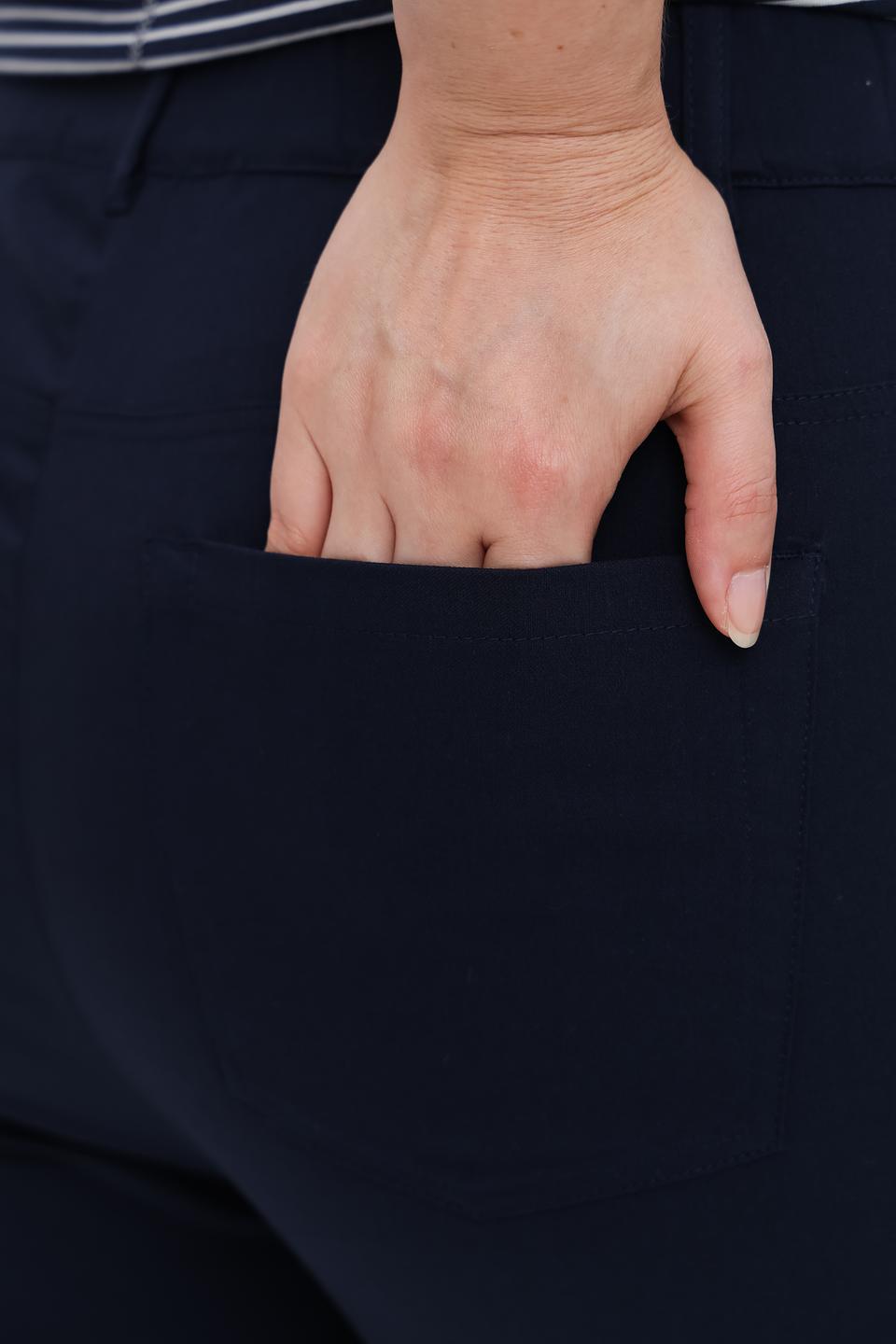 Брюки Via Appia DUE темно-синие