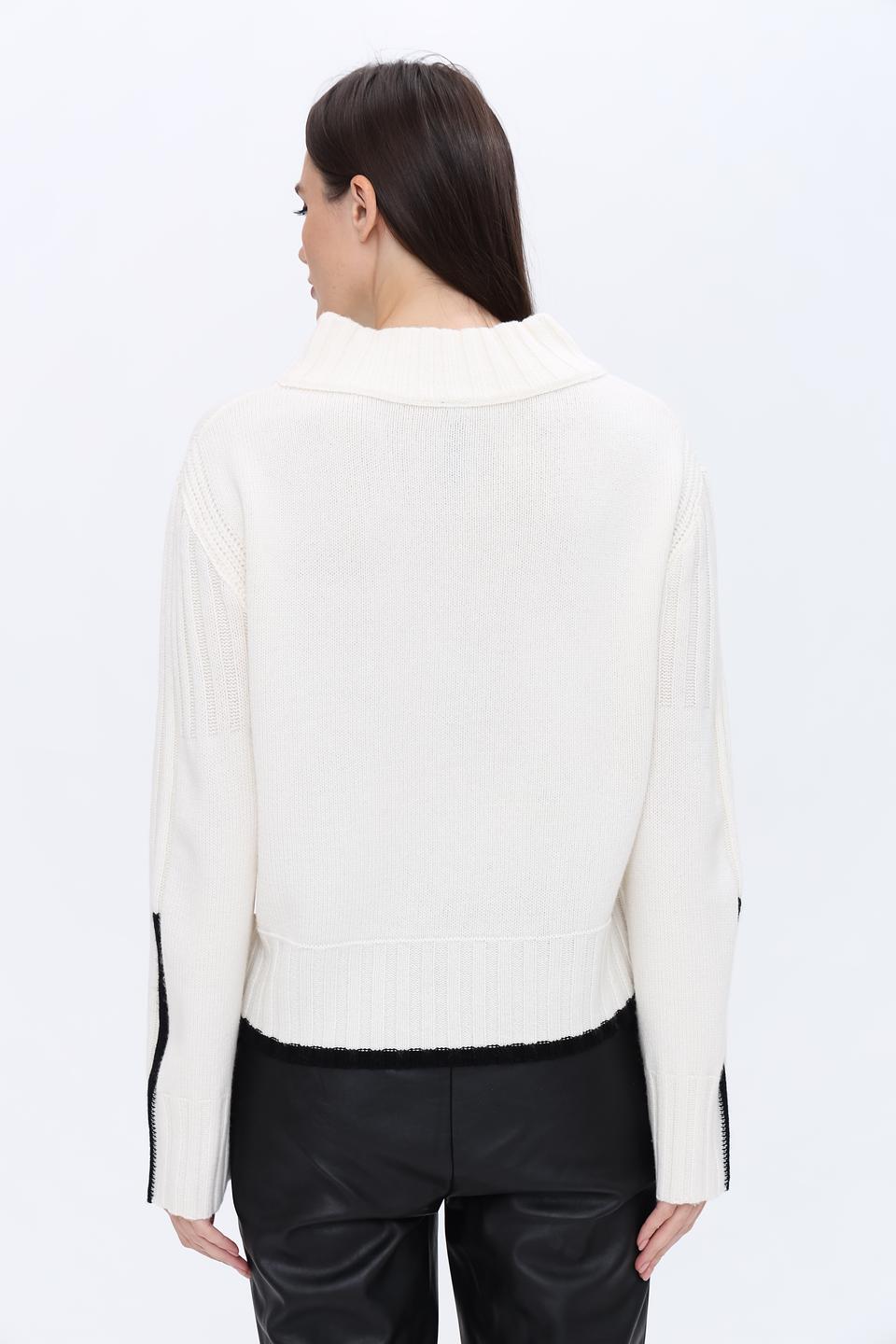 Пуловер Marc Cain с полосками