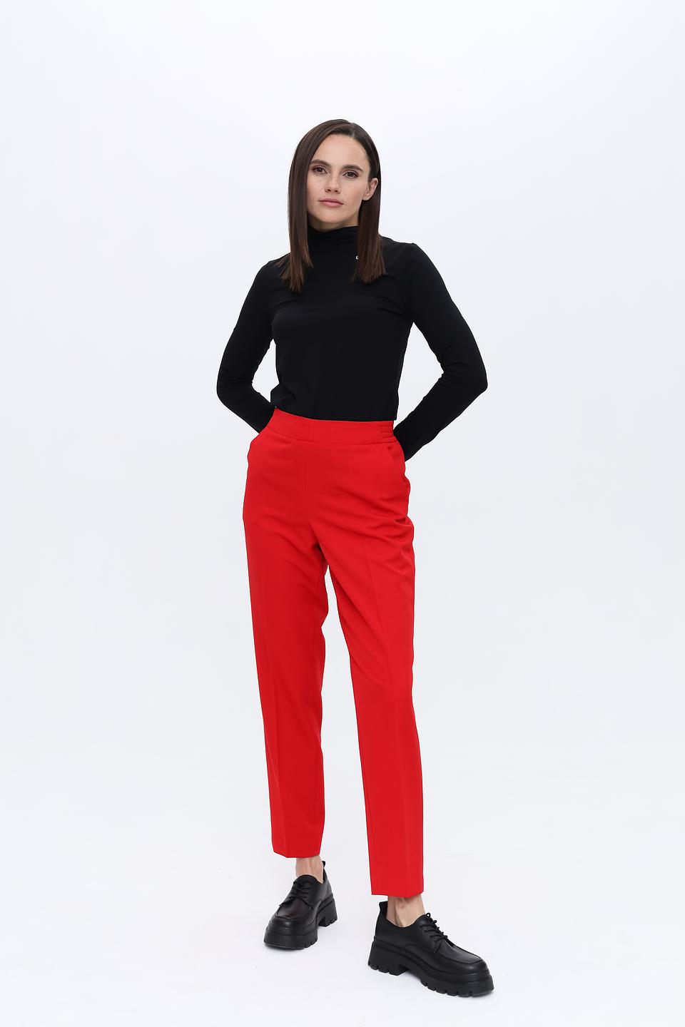 Водолазка Marc Cain с тигром чёрная