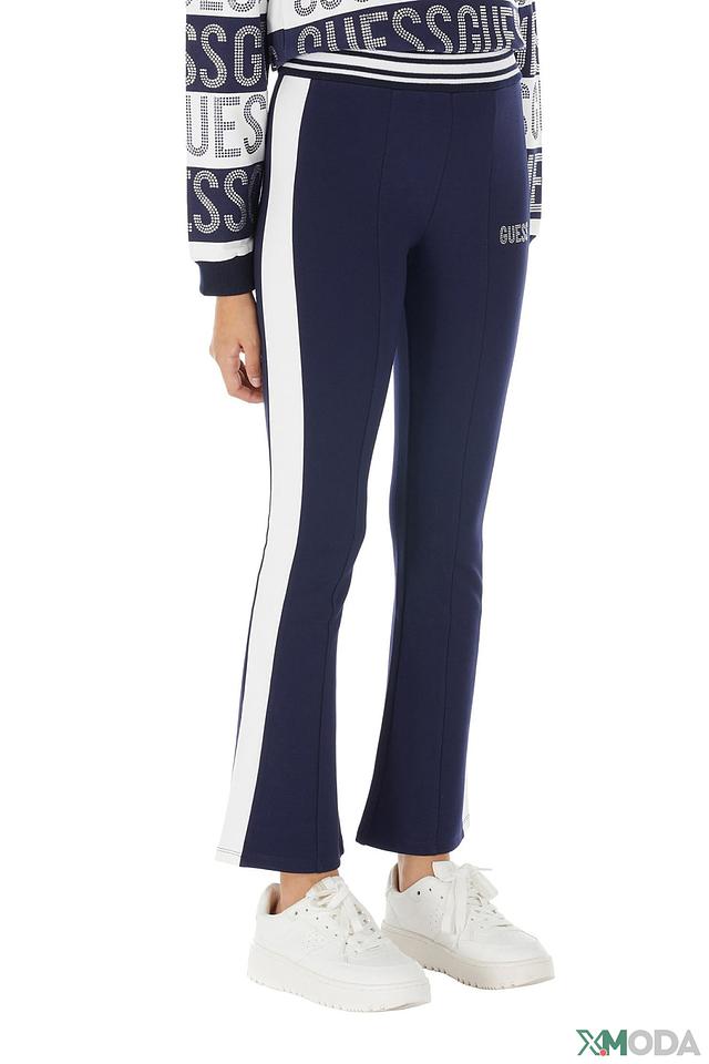 Брюки Guess дев. клеш синие