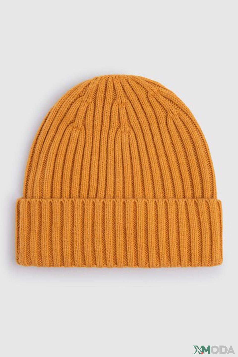 Шапка Pepe Jeans London горчичная