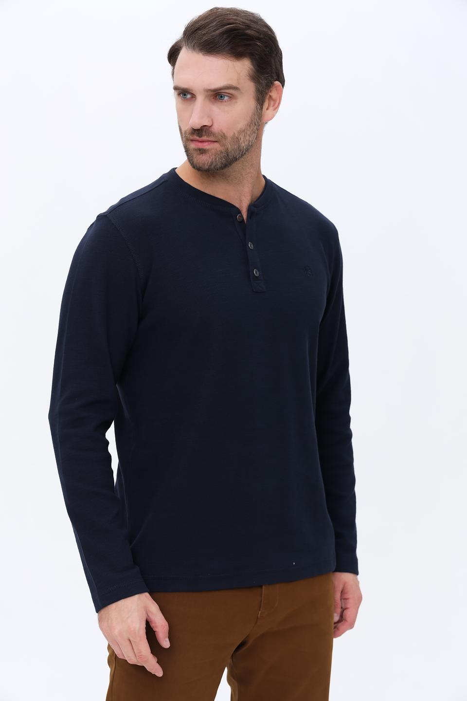 Джемпер Lerros с планкой темно-синий