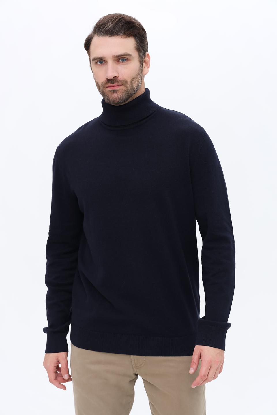 Водолазка Tom Tailor темно-синяя