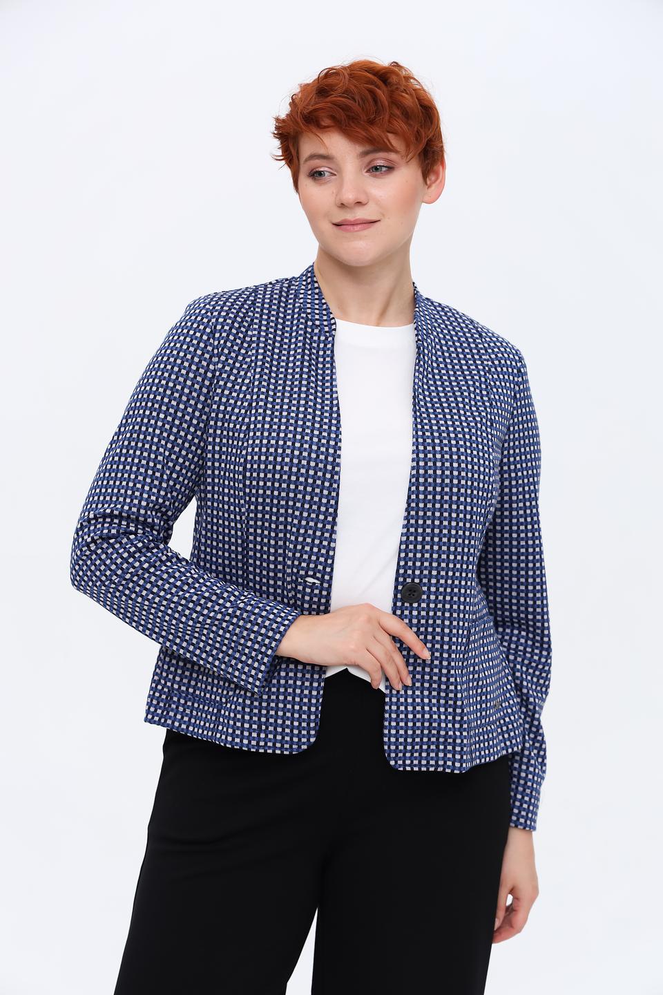 Жакет Erfo в клетку