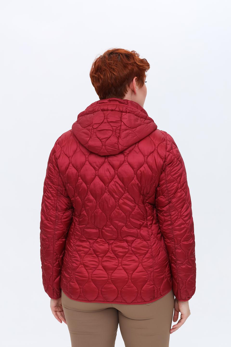 Куртка Lebek стеганая винная