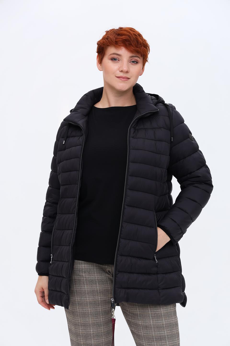 Куртка Barbara Lebek стеганая чёрная