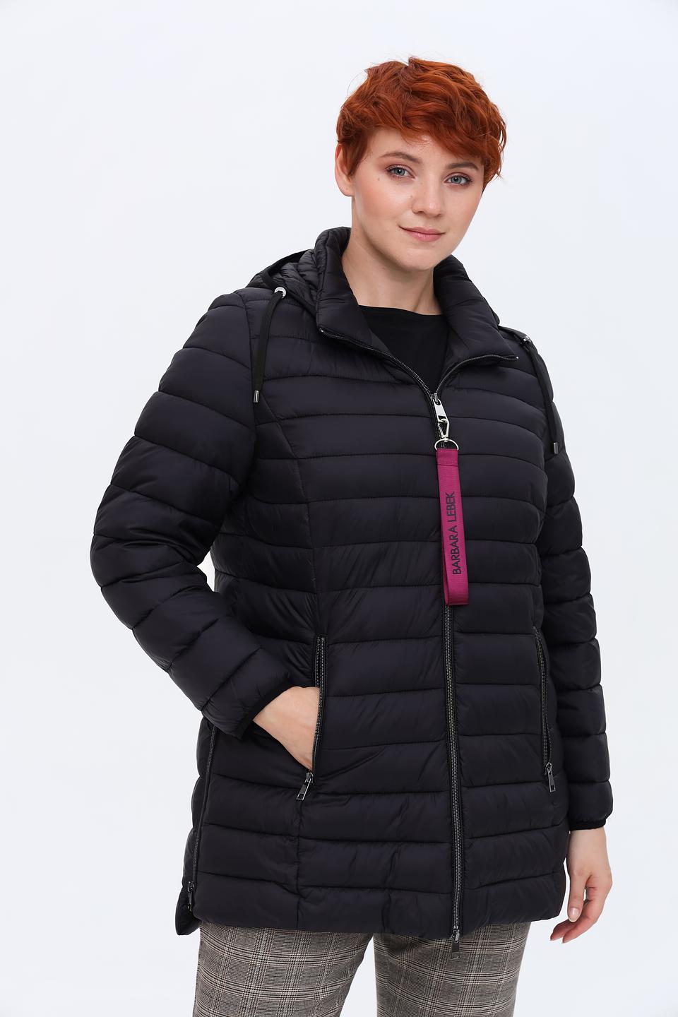 Куртка Barbara Lebek стеганая чёрная