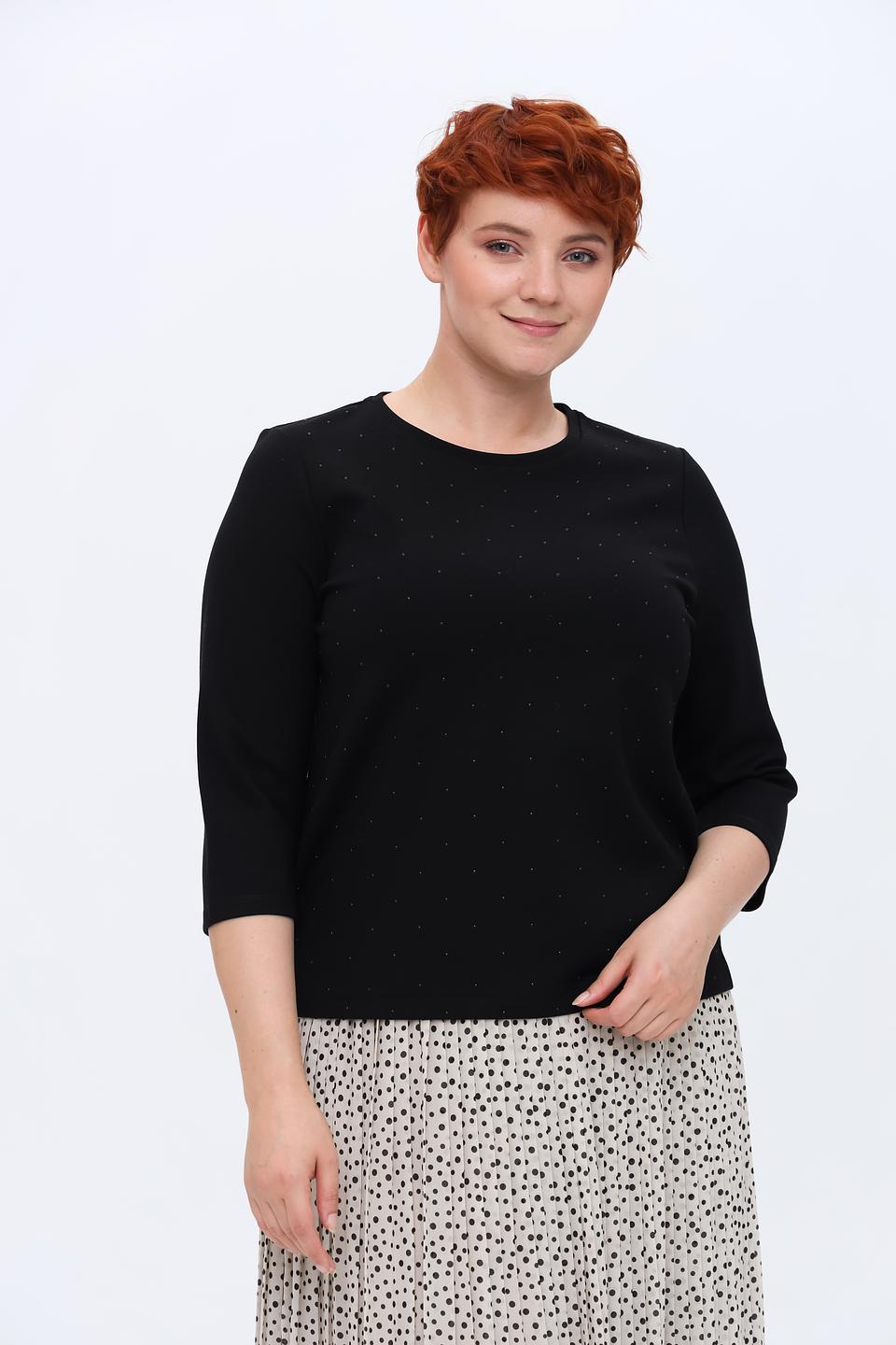 Пуловер Gerry Weber с вышивкой чёрный